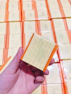 01 bánh xà phòng cam Galong Thái lan