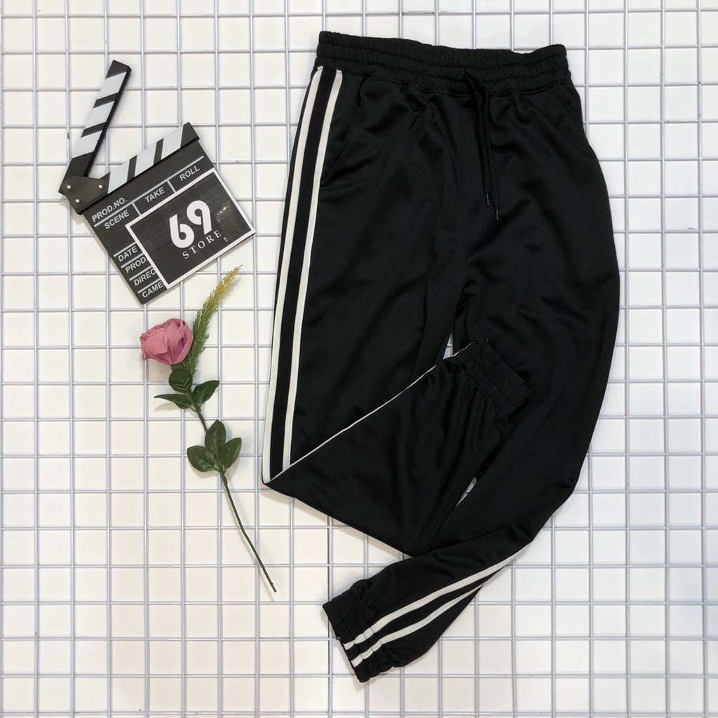 Quần jogger 2 sọc cao câp (hình thật)