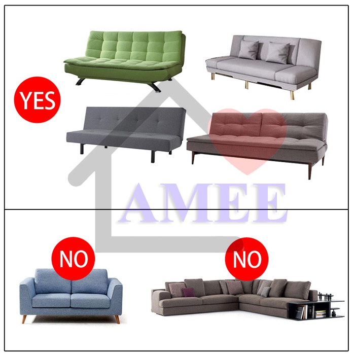 Vỏ bọc ghế sofa 2 / 3 / 4 chỗ bọc sofa bed ngồi không tay vịn bọc sofa vải bọc ghế sofa giường