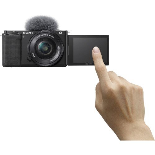 Máy ảnh Sony ZV-E10 + Lens 16-50mm F3.5-5.6 (Black) | -tặng thẻ nhớ SD32GB | WebRaoVat - webraovat.net.vn