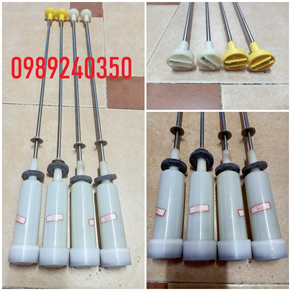 Bộ quang treo, gióng treo máy giặt 61 cm ty giảm xóc chống rung