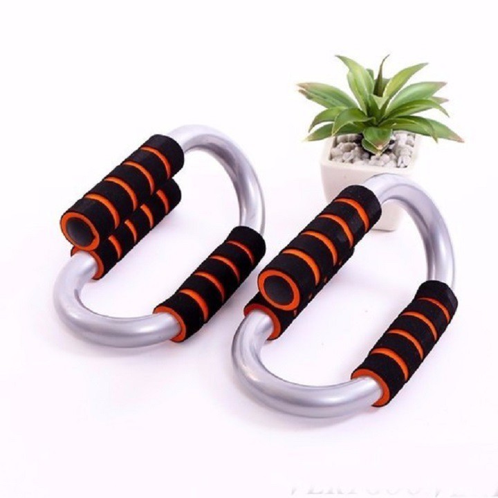 Bộ 2 dụng cụ tập hít đất cao cấp + con lăn