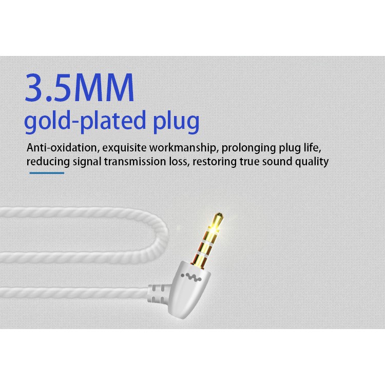 Tai Nghe Nhét Tai 360 Độ Chất Lượng Cao° Tai Nghe Thể Thao Chống Ồn Kèm Mic