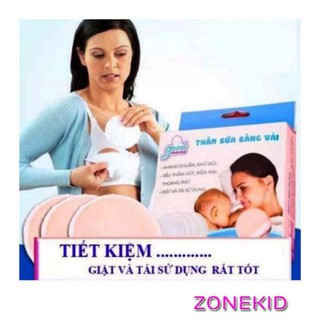 Miếng lót thấm sữa giặt được good mama hộp 8 miếng