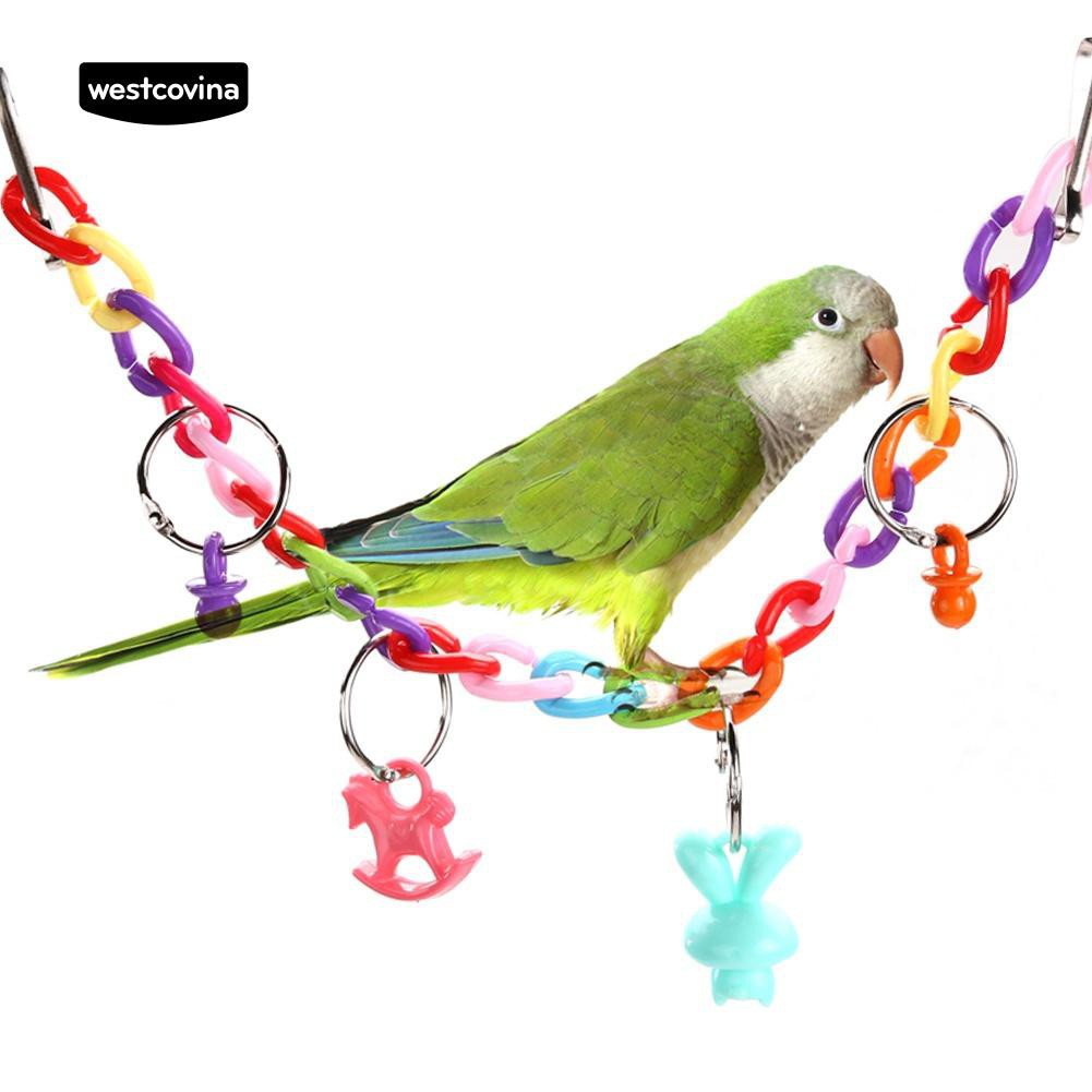 Đồ Chơi Nhai Cắn Thú Vị Cho Chim Vẹt Cảnh