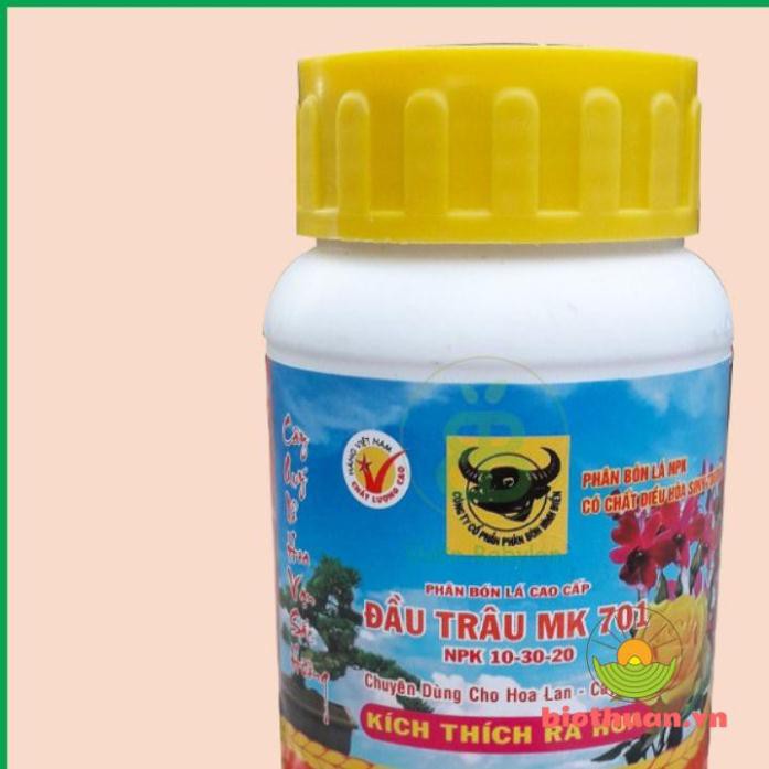 Bộ 3 lọ phân bón lá đầu trâu 501, 701, 901 chăm sóc lan - Lọ 100 gam