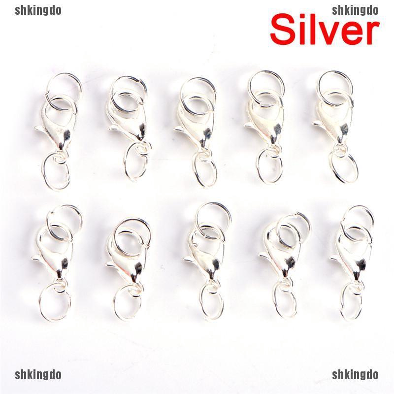 Set 20 khóa gài tôm hùm bằng hợp kim bền cho làm trang sức