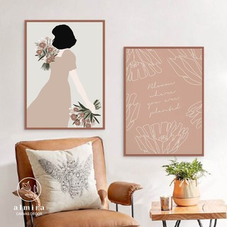 💰 SALE 💰 Tranh nội thất trang trí Almira decor -  tặng đinh treo 3 chân