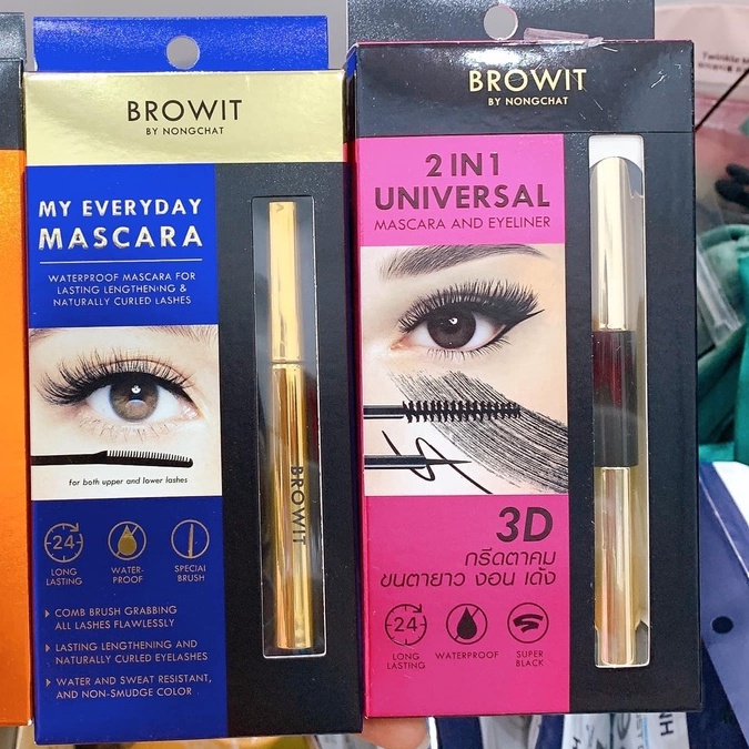Mascara Dài Cong Mi Browit By Nongchat