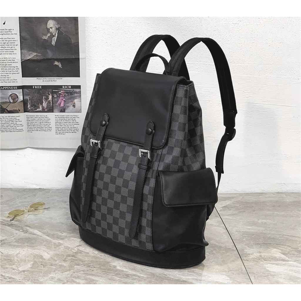 Balo Nam Nữ Thời Trang Cao Cấp Kẻ Karo, Balo Thời Trang Đẹp, Chống Nước, Đi Học, Du Lịch, Đựng Laptop | BigBuy360 - bigbuy360.vn