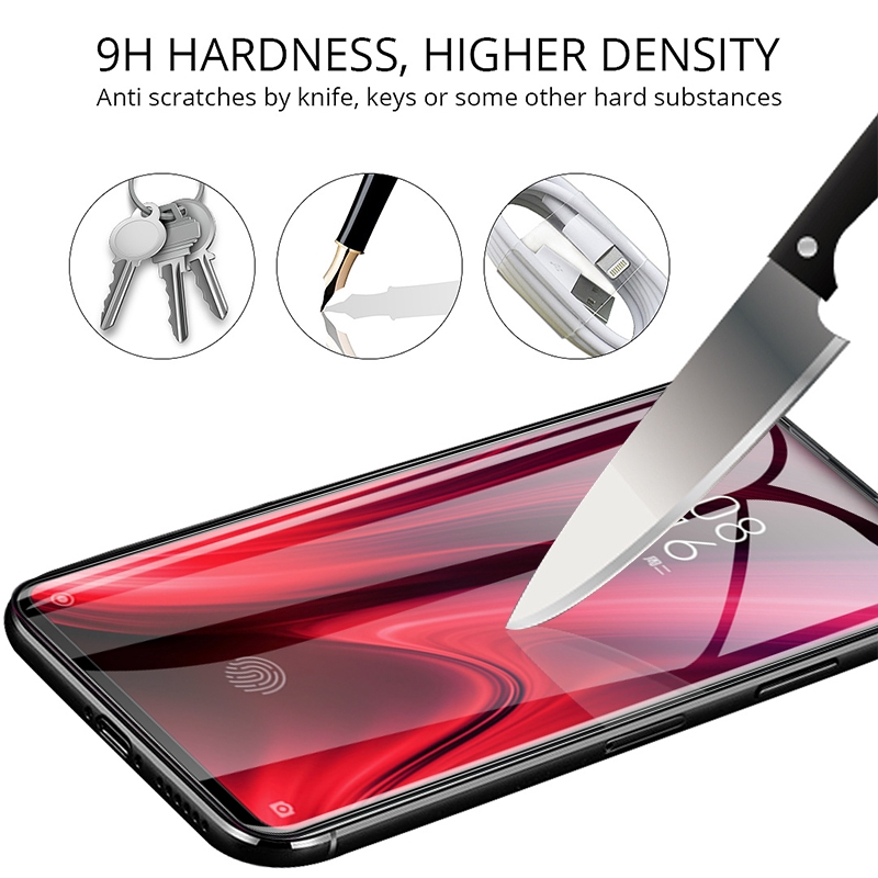 Kính cường lực bảo vệ màn hình 9H cho Xiaomi Redmi 7 K20 Pro Note 7 6 5 Pro 5 Plus Mi9T Pro 9Se