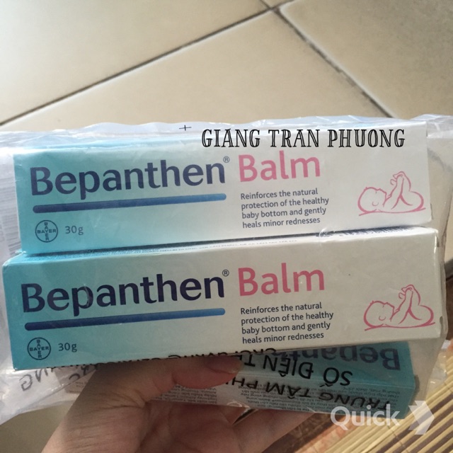 Kem hăm Bepanthen Balm (mẫu mới)