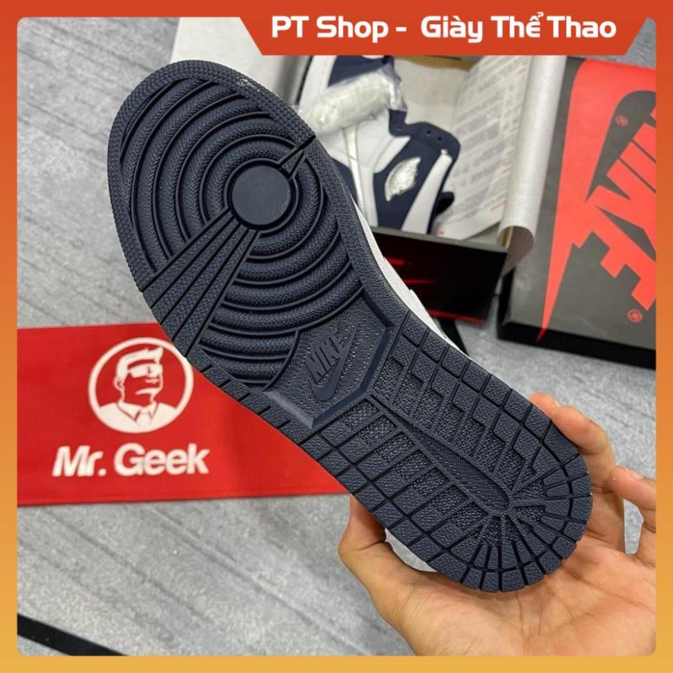 [FreeShip+ Hàng Xịn]  Giày Sneaker Cổ Cao | JD1 | Giày Thể Thao - Jordan 1 High COJP Midnight Navy