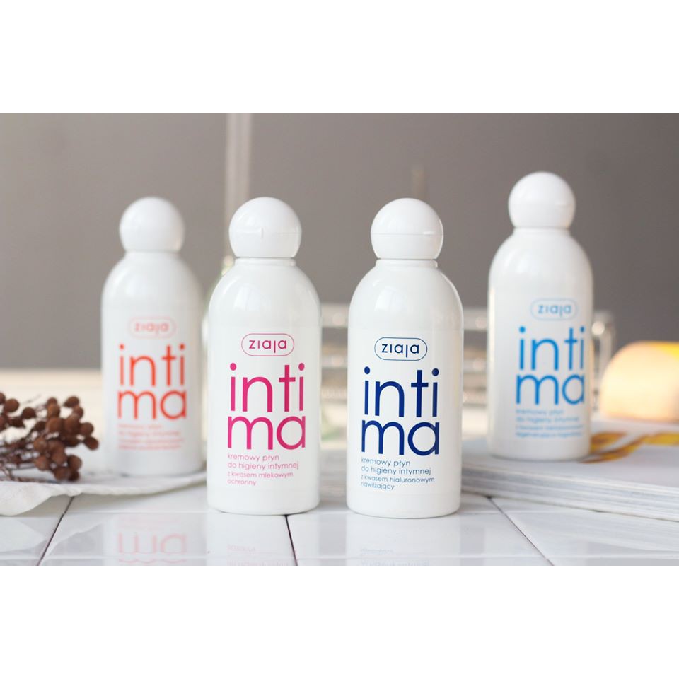 Dung Dịch Vệ Sinh Phụ Nữ Intima Đủ Màu Xanh Nhạt,Xanh Đậm, Hồng, Cam- 2 size 200ML và 500ML