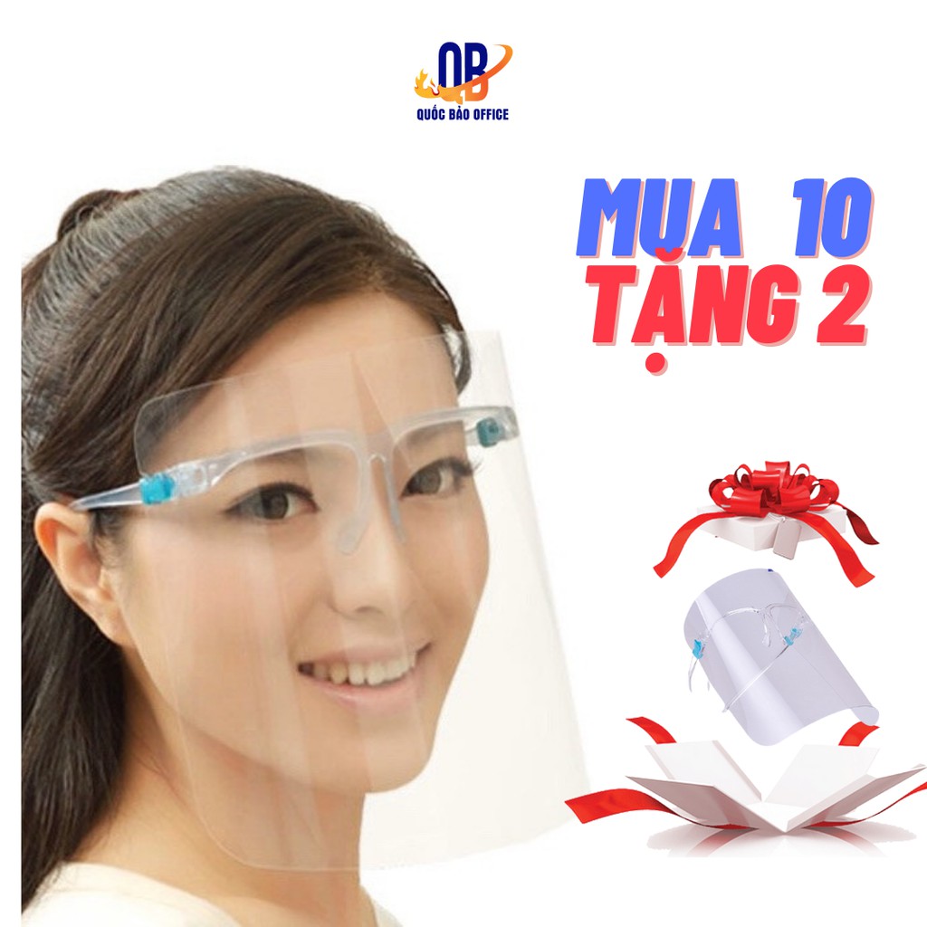 Mắt kính bảo hộ - Kính chắn giọt bắn phòng chống bụi, VIRUT, COVID (Face Shields) - An toàn cho sức khỏe - 1 chiếc