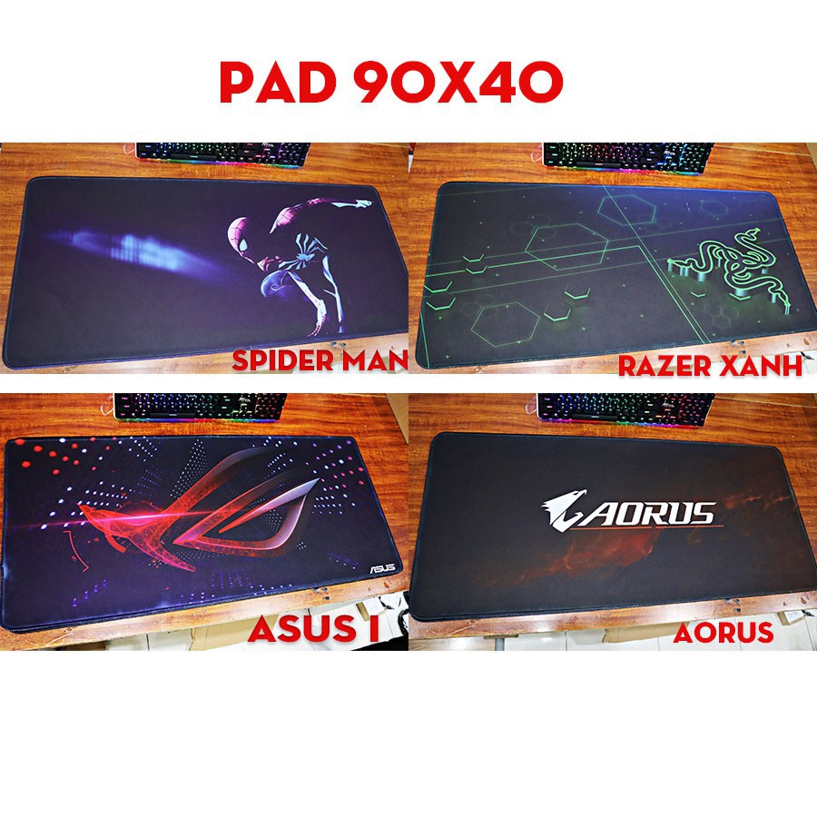 Bàn di chuột 90x40cm - Pad Chuột - Lót chuột cỡ lớn chuyên game | BigBuy360 - bigbuy360.vn