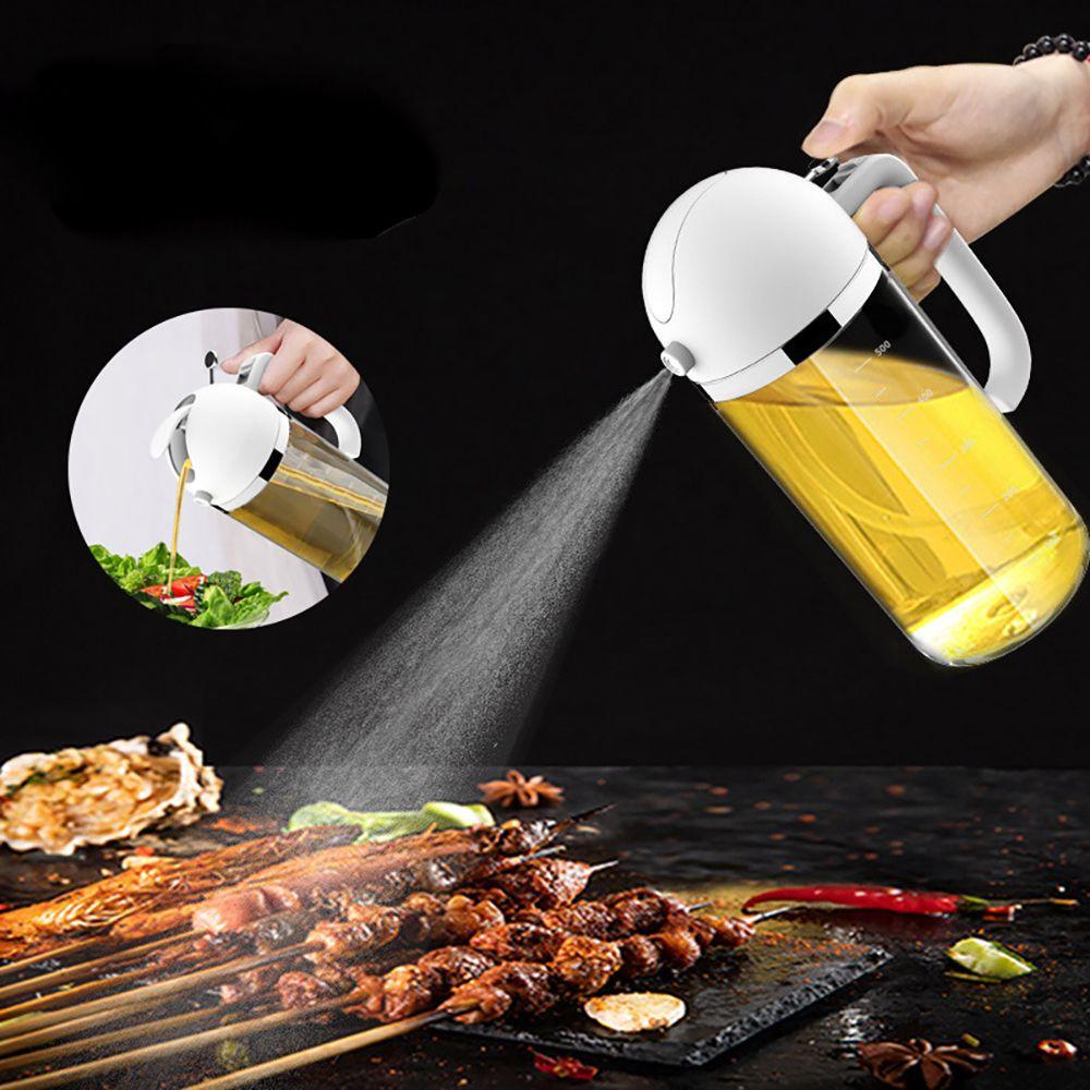 Bình Xịt Dầu Ăn / Giấm Dung Tích Lớn Trong Suốt Tiện Dụng Cho Nhà Bếp