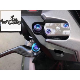 Ốc Titan 4Li15 Trụ Gr5 Bắt Nắp Dầu Thắng Vario Đời Mới, Nắp Dầu Kiểu Và Nhiều Vị Trí Khác (1 con)