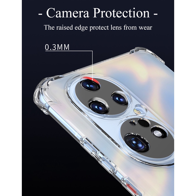 Ốp Điện Thoại TPU Silicone Mềm Trong Suốt Chất Lượng Cao Cho Huawei Nova 9 SE P50 P40 P30 P20 Mate 30 20 Pro Lite