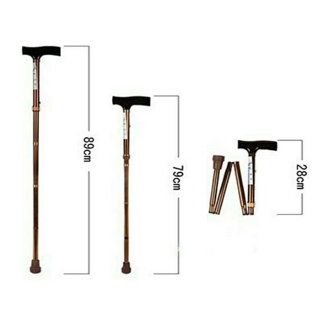 Batoong, gậy chống 4 khúc gấp gọn