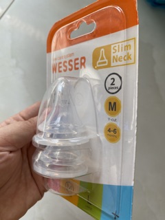 Núm ty wesser cổ hẹp vĩ 2 cái