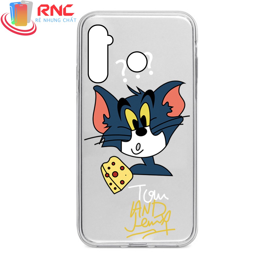 Ốp lưng Xiaomi Redmi Not 8 Tom & Jerry dẻo trong Silicone in hình