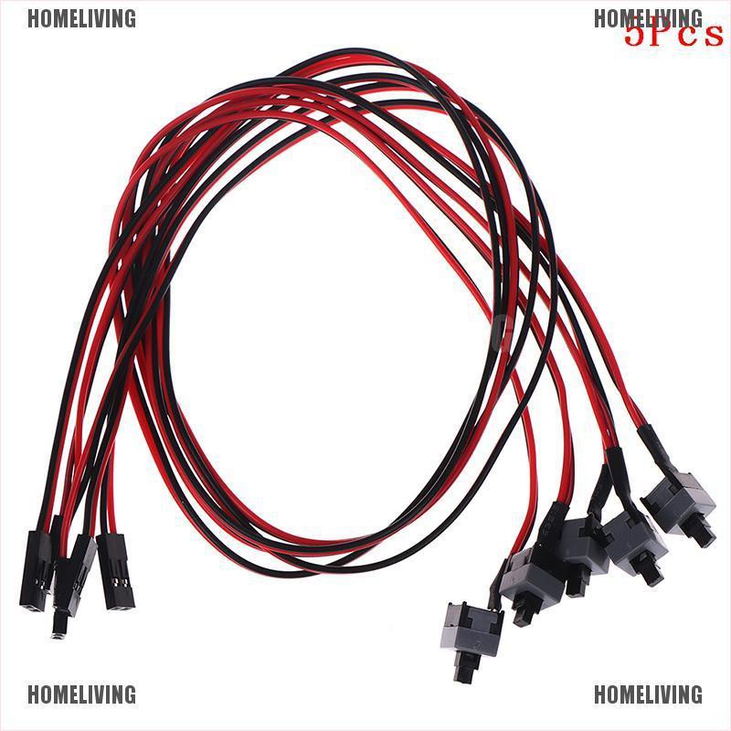 [Homeliving] Set 5 Bo Mạch Chủ Máy Tính Dây Cáp Nguồn Bật / Tắt