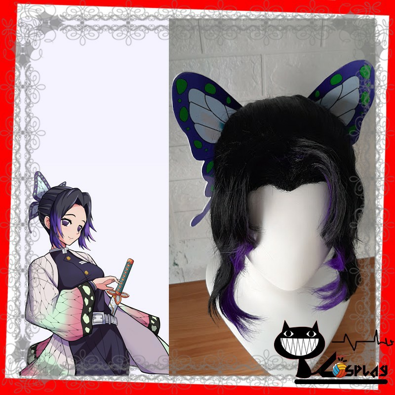 [Đẹp] Kẹp bướm cosplay hóa trang Shinobu Kanao Kanae