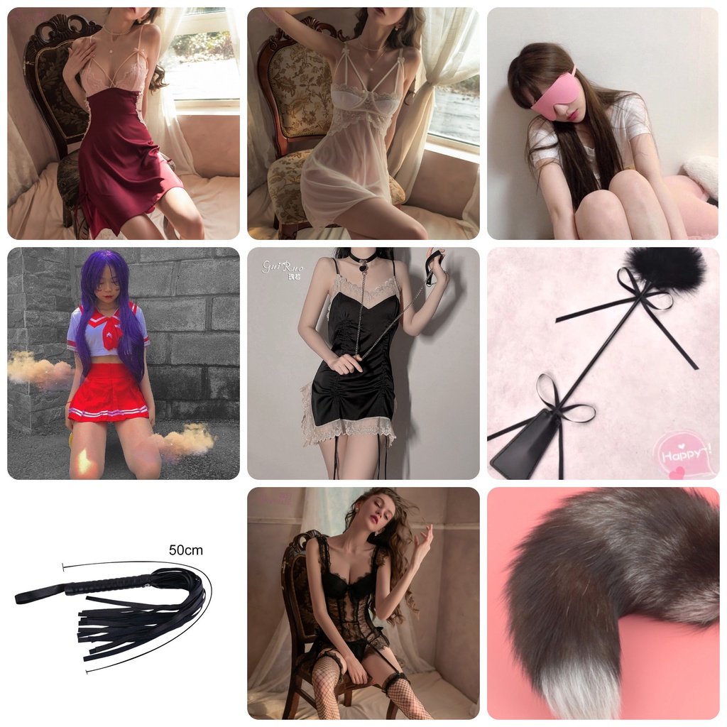 (THANH LÝ RẺ) Dọn kho bán lỗ các set đồ ngủ sexy hàng mới còn 1,2 chiếc