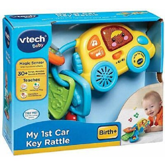 Đồ Chơi Trẻ Em Vtech 80150603 My 1st Car Key Xúc Xắc Ô Tô