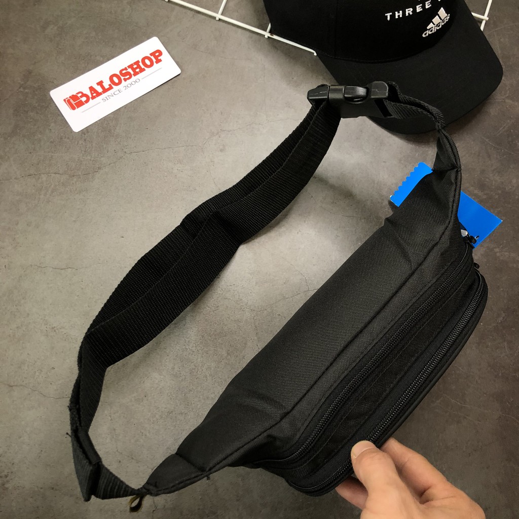 Túi Adidas [ HÀNG XỊN ] Túi Adidas Originals Bum Bag Logo Vàng - Chất vải siêu chống nước 100% siêu xịn