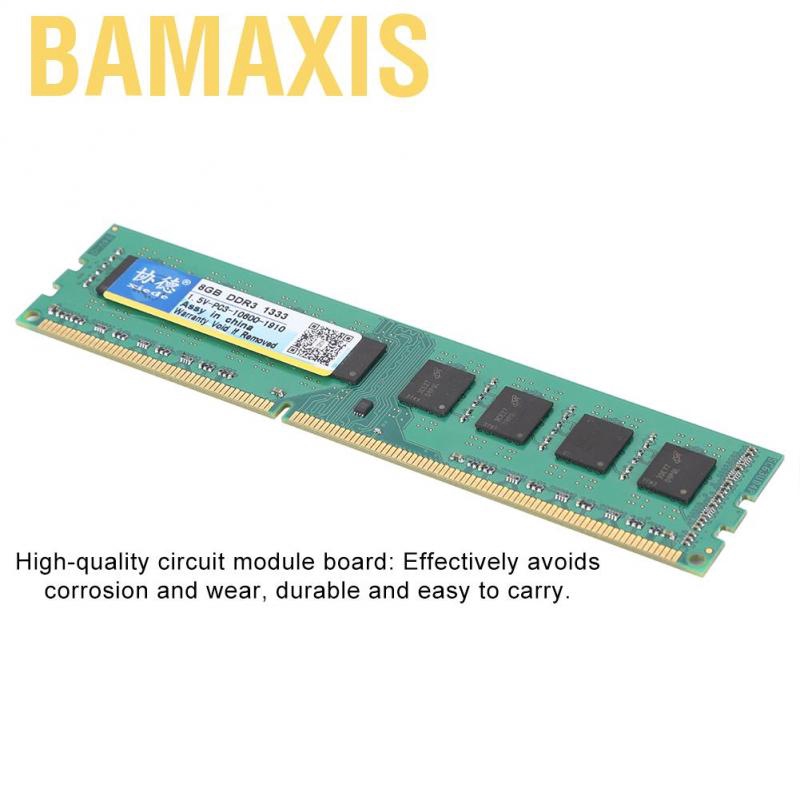 Ram Bamaxis Xiede Ddr3 1333mhz 8g 1.5v 240pin Cho Máy Tính