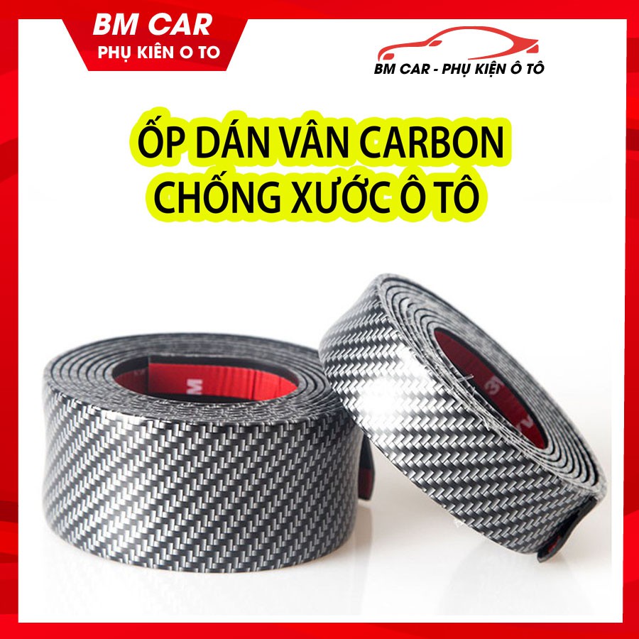 [DÁN CHỐNG XƯỚC SIÊU RẺ] Ốp dán vân Carbon chống xước xe ô tô