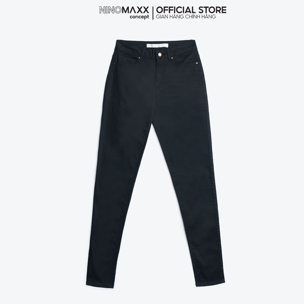 Ninomaxx Quần Kaki jean Basic Nữ dài dáng ôm 1609165
