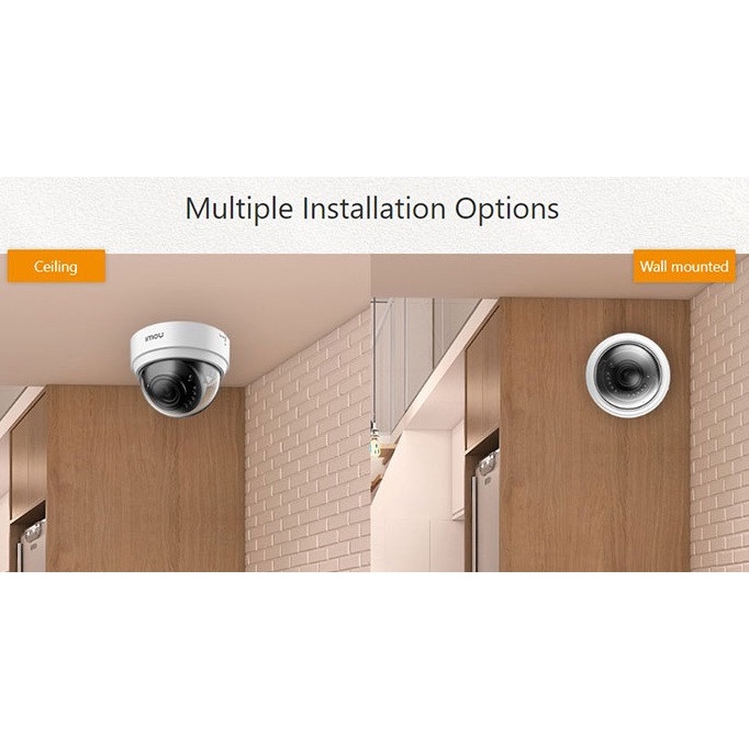 [Siêu nét] Camera IP Wifi Dome 4.0MP IPC-D42P-IMOU - ĐỘ PHÂN GIẢI 2K 4MP CHO HÌNH ẢNH SẮT NÉT NHẤT
