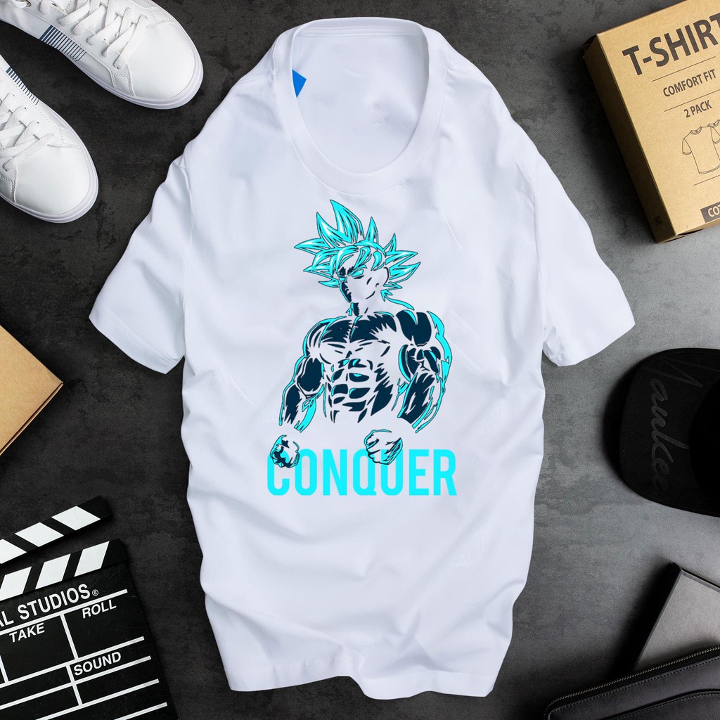 Áo Thun Phim Hoạt Hình Son Goku 7 Viên Ngọc Rồng ( Có Size Trẻ Em ) 66