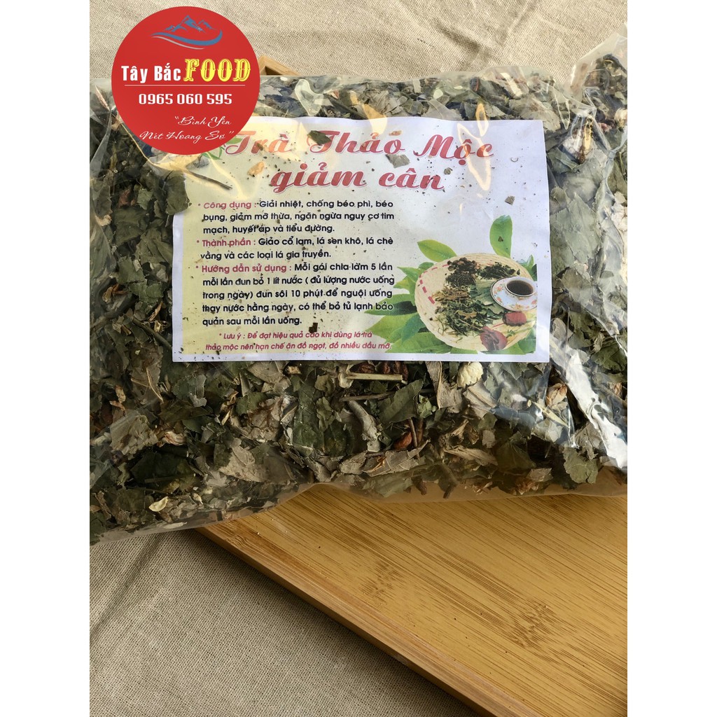 Trà thảo mộc lá sen gói 500g