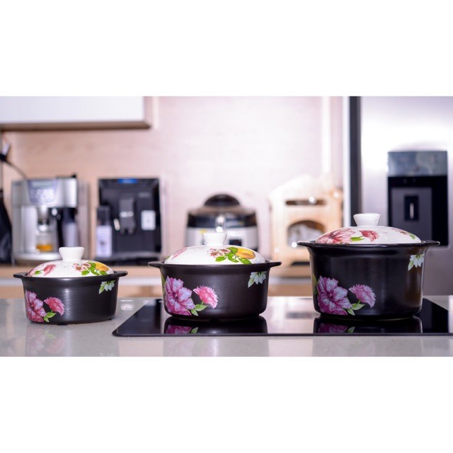 BỘ 3 NỒI SỨ BẾP TỪ ROYALCOOKS IHRC-SET03