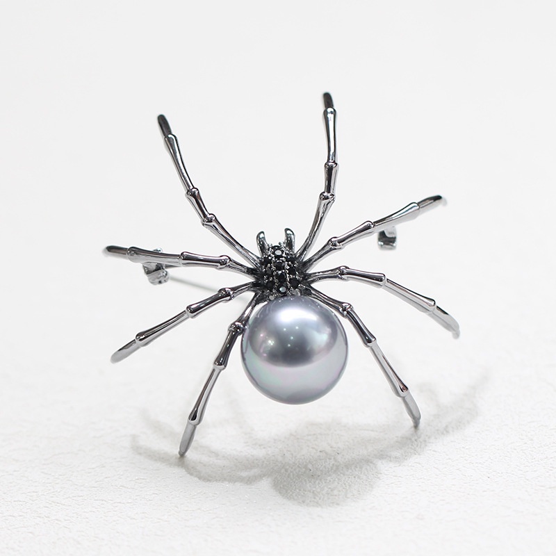 Ghim Cài Áo Hình Côn Trùng Đính Ngọc Trai Giả Thời Trang