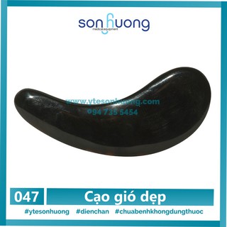 Dụng cụ cạo gió sừng dẹp diện chẩn