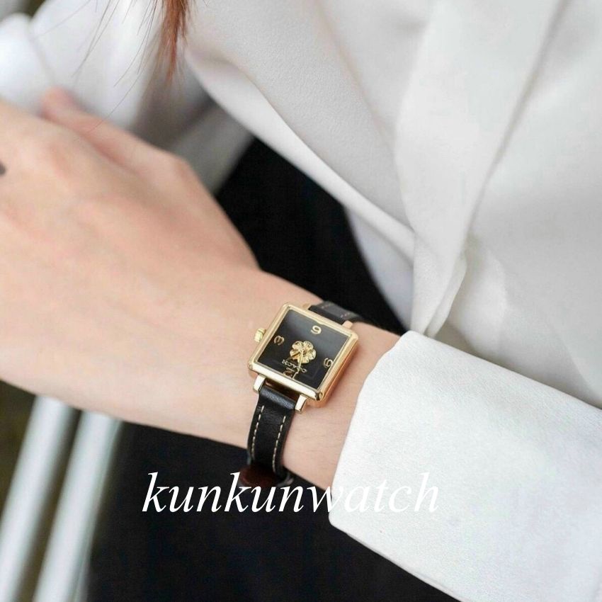 Đồng Hồ Nữ Coach 14503695 Hoa Trà -  Dây Da - 22 x 22mm