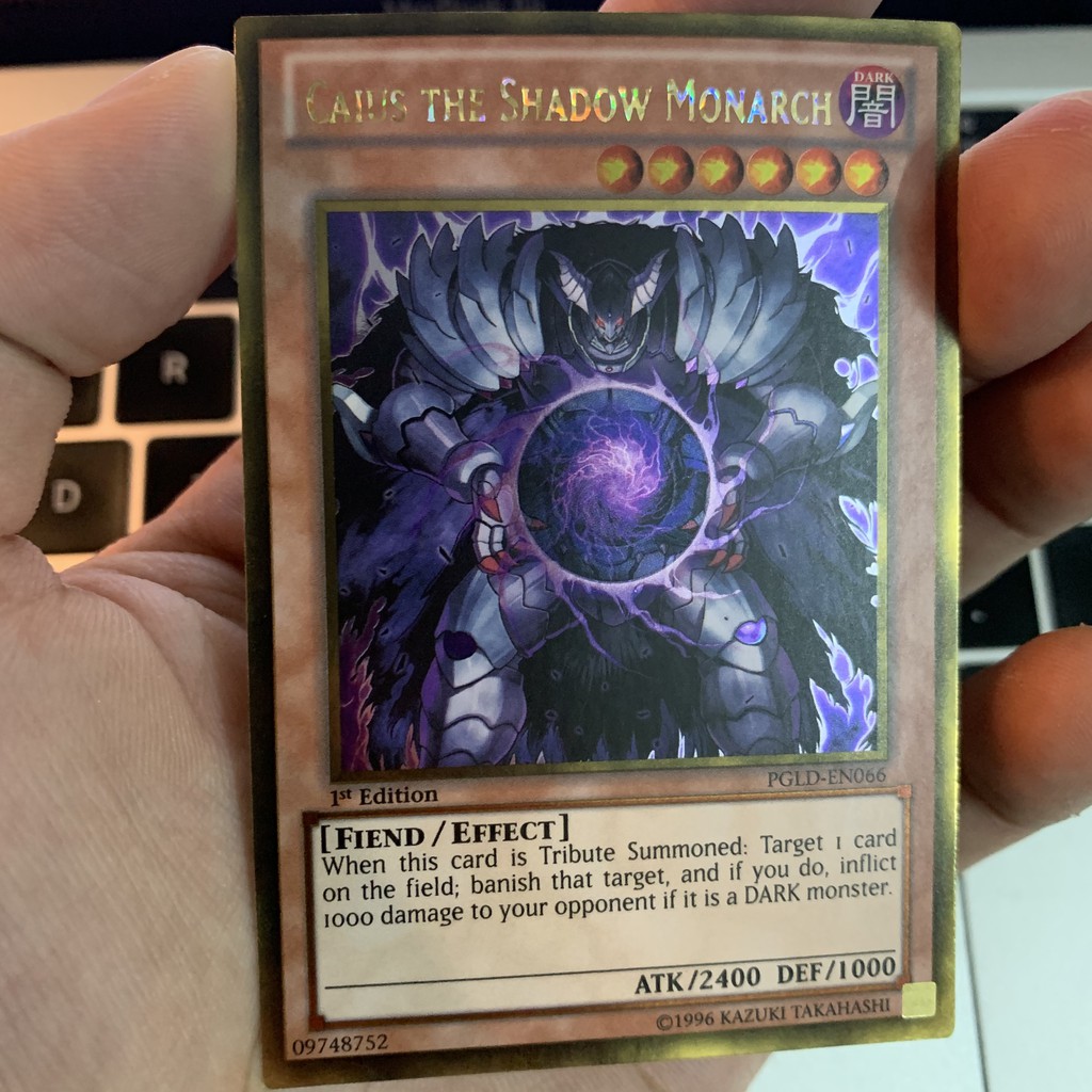 [EN-JP][Thẻ Bài Yugioh Chính Hãng] Caius The Shadow Monarch