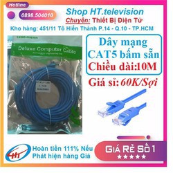 Dây mạng Cat5 bấm sẵn - Chiều dài 10M - dm10mm