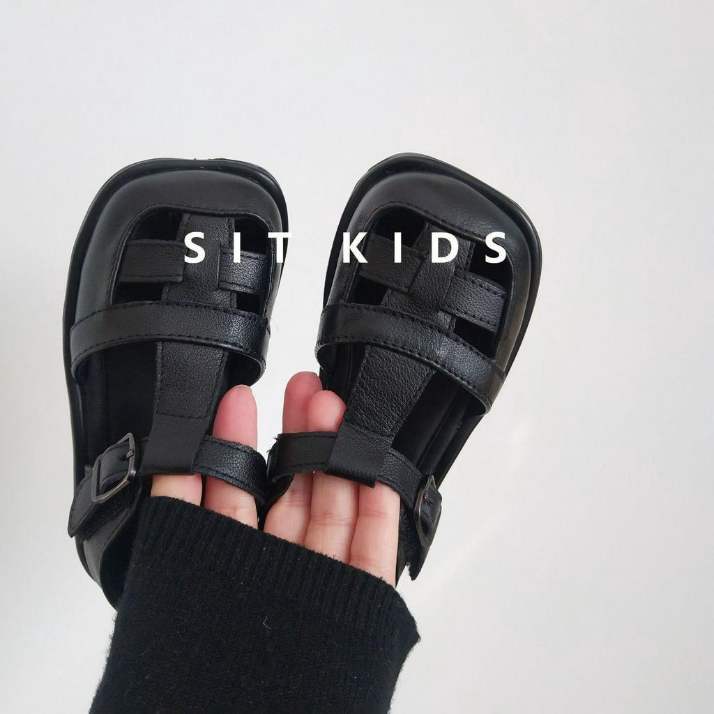 Giày Sandal Da Thật Hở Ngón Chống Trượt Mùa Hè 2021 Phong Cách Công Chúa Cho Bé Gái 5