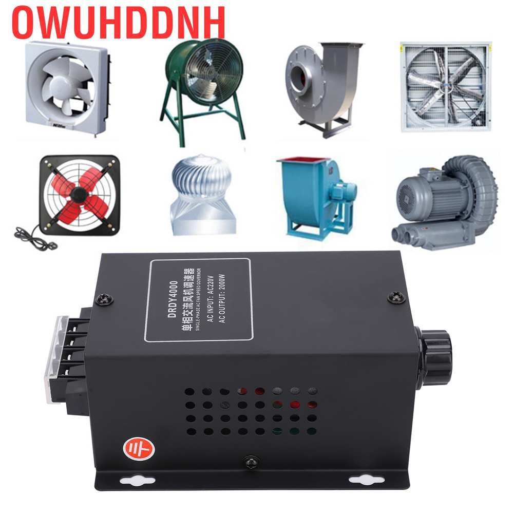 SPEEDS Bộ Điều Khiển Tốc Độ Quạt Đơn Gắn Trần Nhà Drdy4000 220v