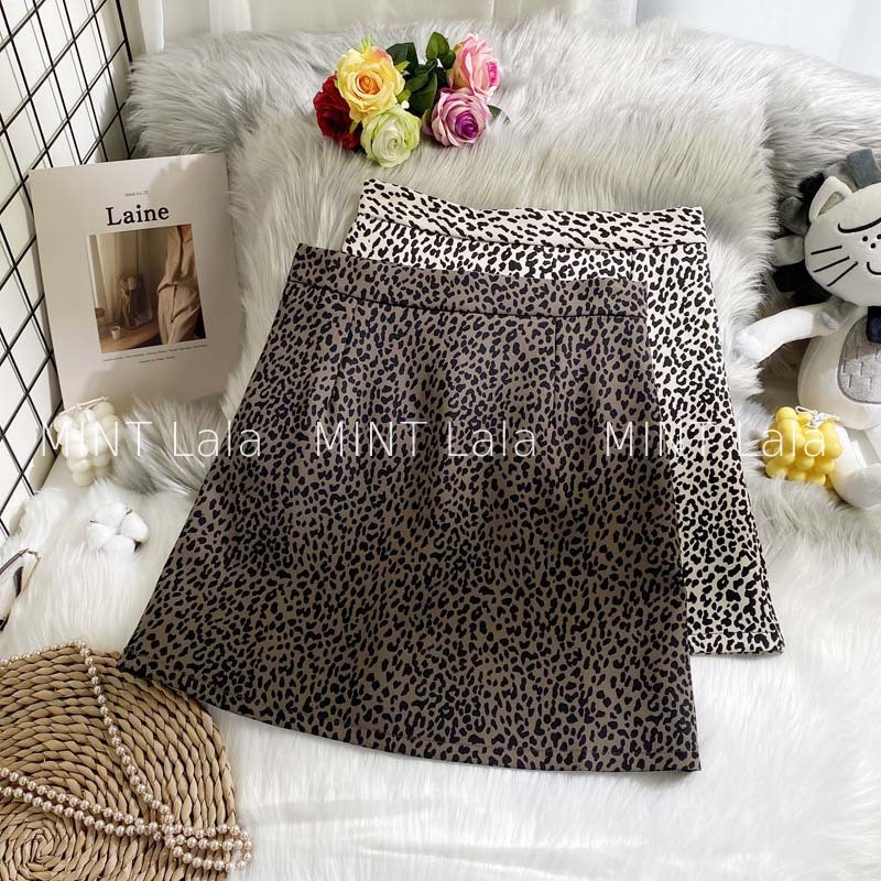 Chân Váy Nữ Lưng Cao Họa Tiết Da Báo Thời Trang [MỚI | BigBuy360 - bigbuy360.vn