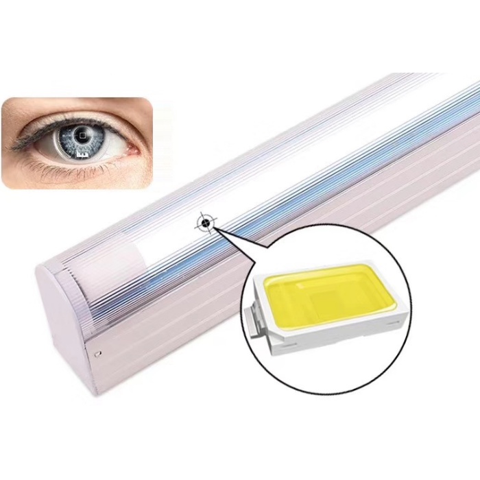 [Hàng Xịn Sò] Máng Đèn Chống Bụi 120CM Chất Liệu Nhôm Cao Cấp