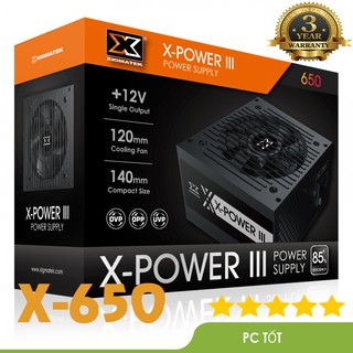 Nguồn máy tính Xigmatek X-POWER II 650-Bảo hành 36 T