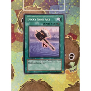 Thẻ Bài Yugioh Spell Lucky Iron Axe -Common