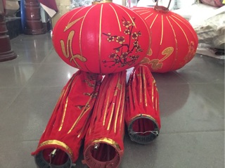 Đèn Lồng Đỏ Đón Tết